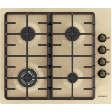 Pyramis 733071 Εστία Φυσικού Αερίου Αυτόνομη 59x51εκ. Μπεζ